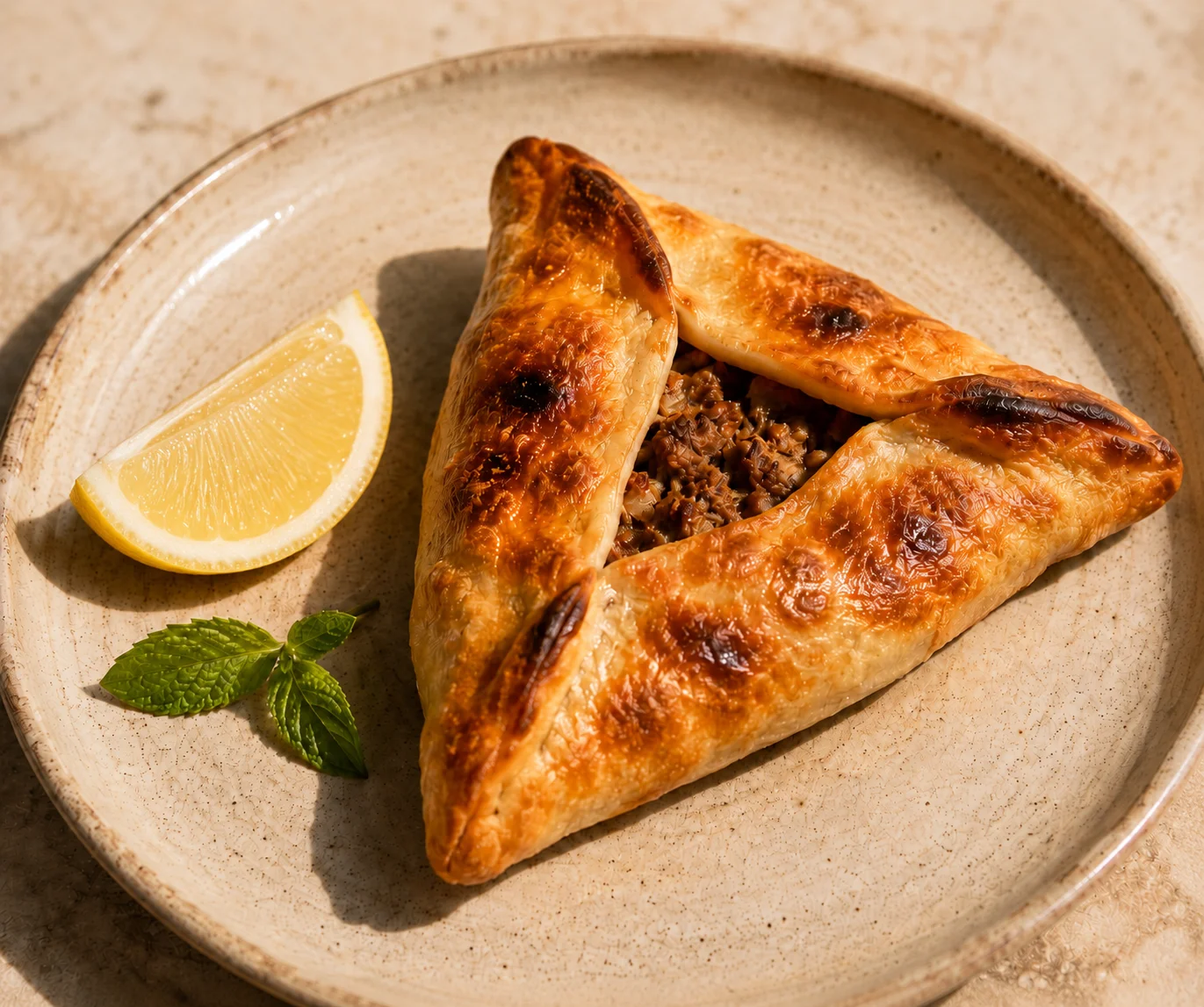 sfijas — empanadas árabes cocinadas